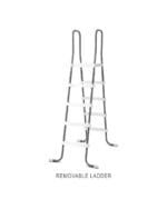 Pishine familjare rrethore me kornize metalike, Gri - 610cm x 132cm - Image 7