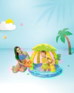 Pishine me strehe Ishull Tropikal - Image 2