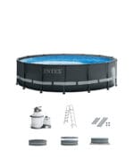 Pishine familjare rrethore Gri