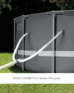 Pishine familjare rrethore Gri ULTRA XTR - 732cm x 132cm - Image 4